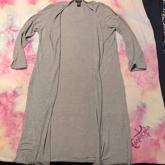 🤍 Gray Duster 🤍 2XL - Picture 1 of 4